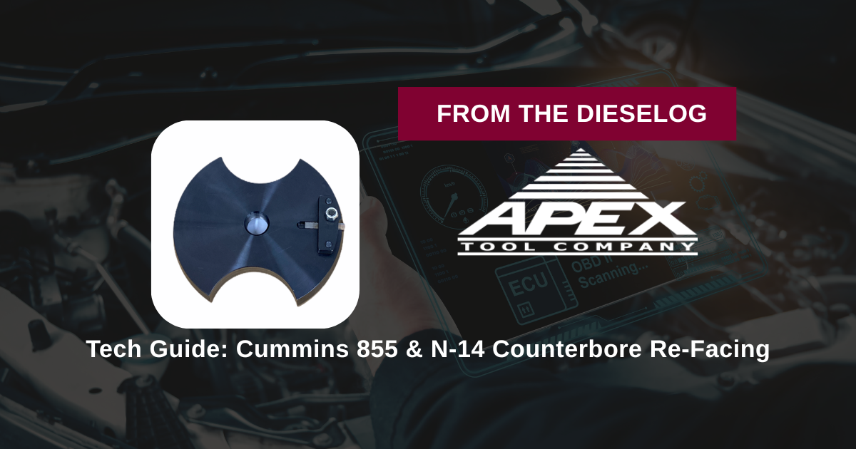 Tech Guide: Cummins 855 & N-14 Counterbore Re-Facing
